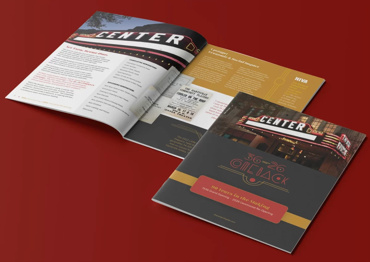 The Center Theater 36–26 Comeback Brochure