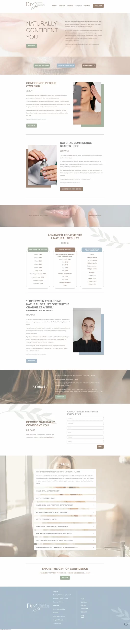 Dr Jo. Website