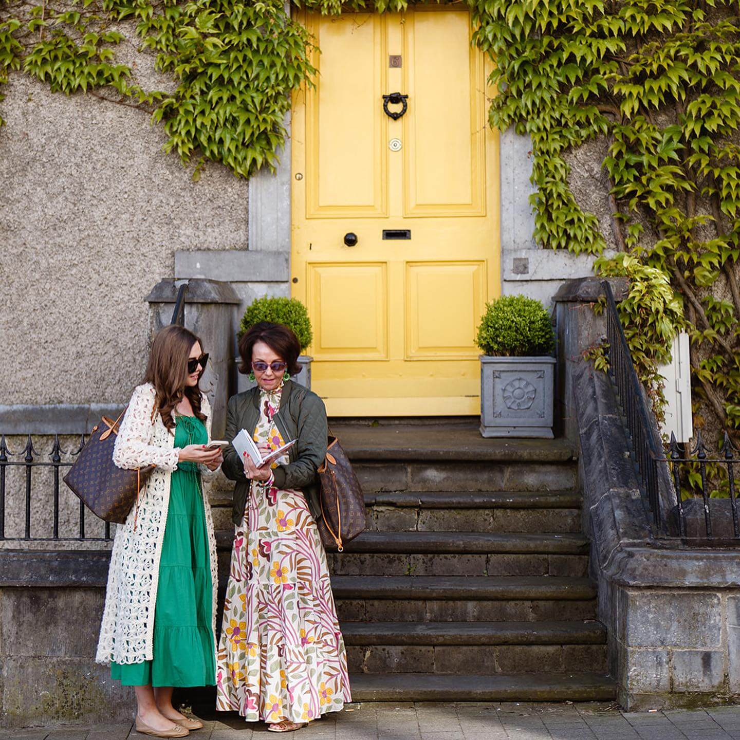 Katie Beth Bowman and Kim Bowman in Kilkenny, Ireland